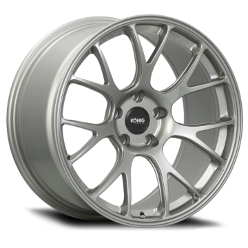 Picture of Konig Forged F1M 18X11 5X120 ET44 Ash Silver Knurled Bead