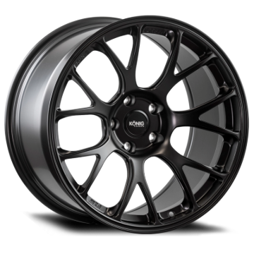 Picture of Konig Forged F1M 19X10 5X120 ET25 Satin Black Knurled Bead