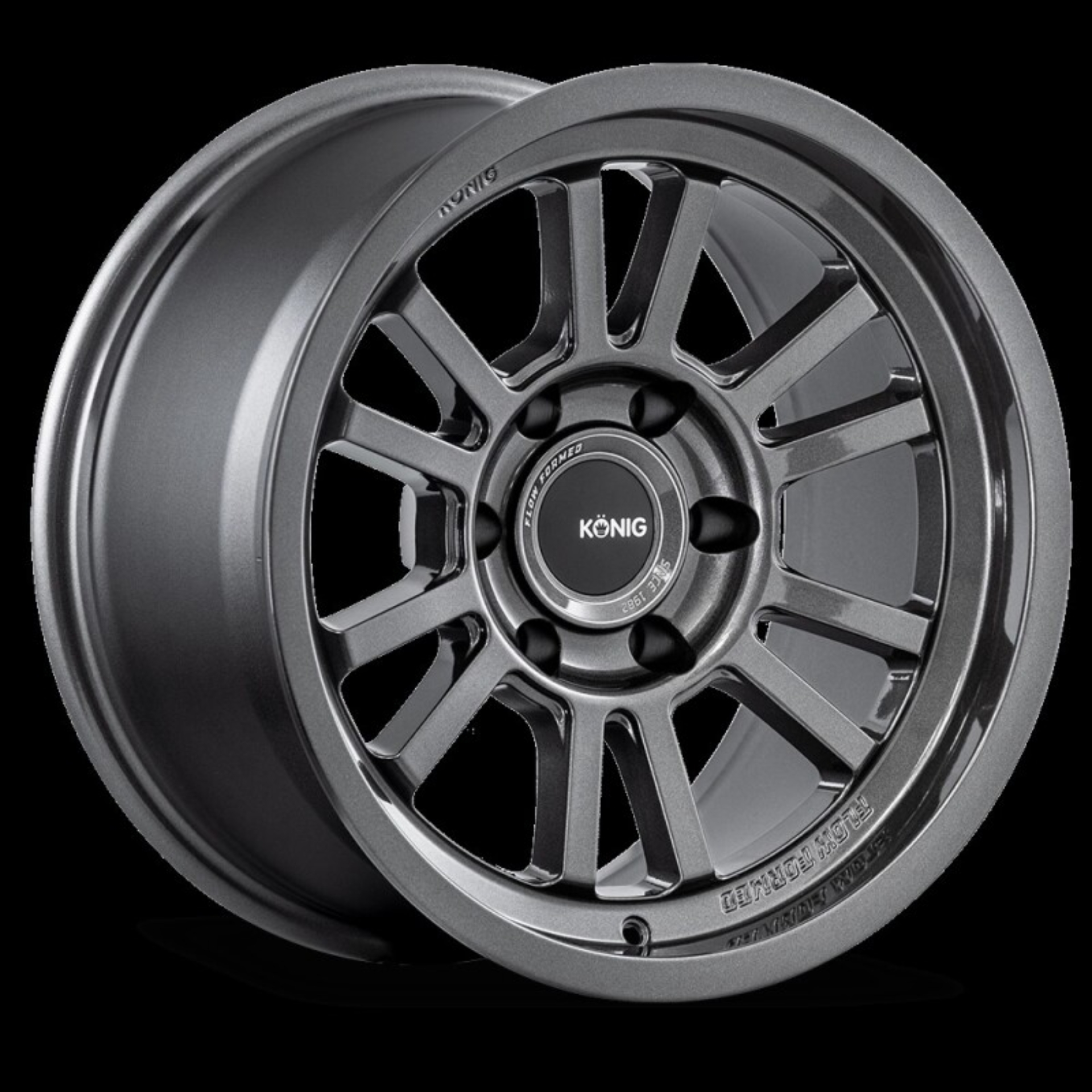 Picture of Konig HT1 18X9 6X139.7 ET0 Gloss Anthracite