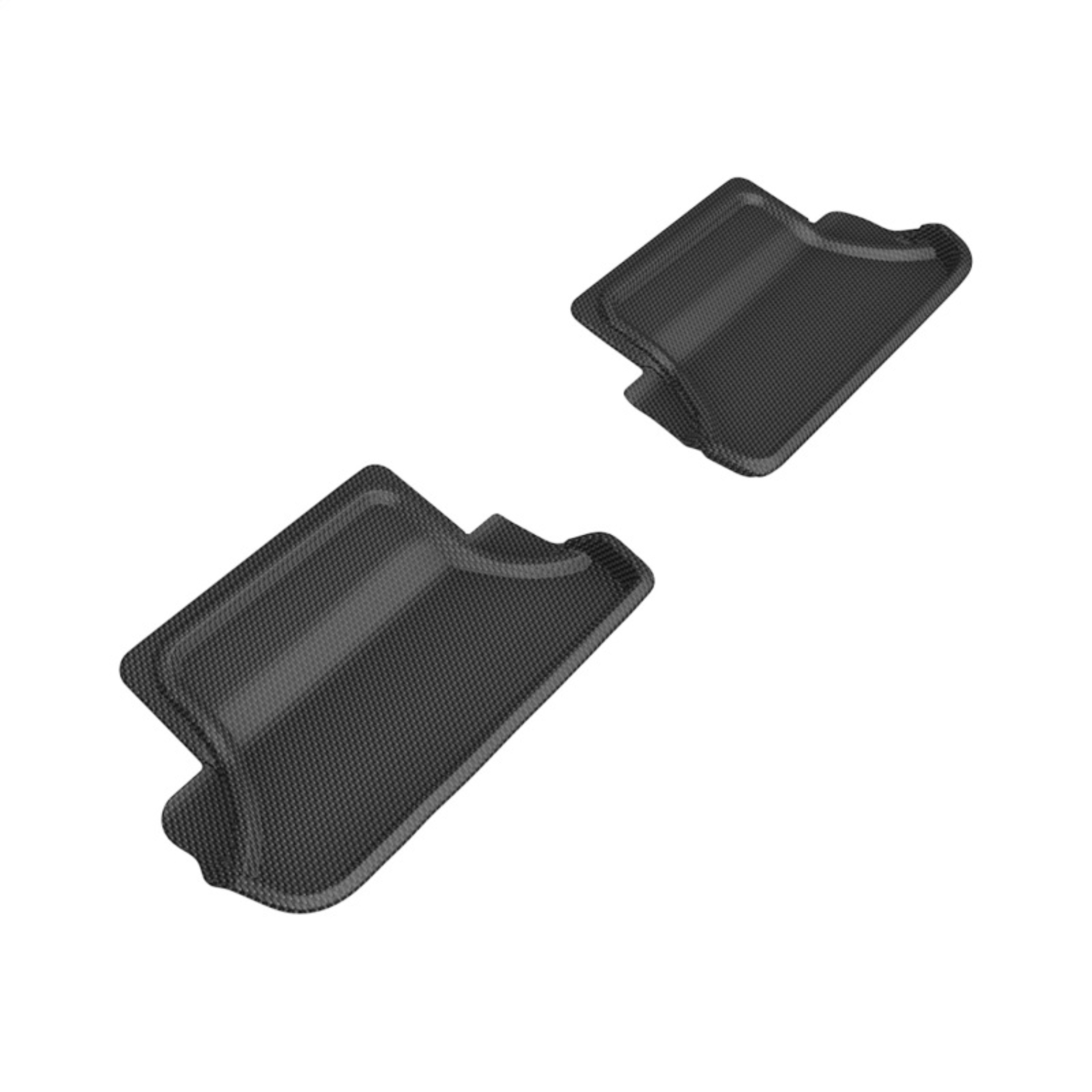 Picture of 3D MAXpider 2020-2024 BMW 8 Series Coupe (G15) Kagu 2nd Row Floormats - Black
