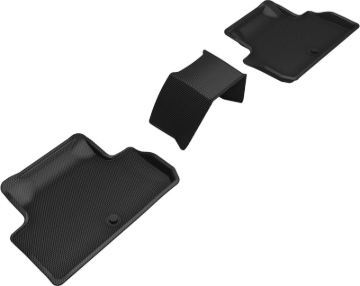 Picture of 3D MAXpider 2019-2023 Genesis G70 Kagu 2nd Row Floormats - Black