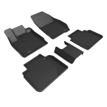Picture of 3D MAXpider 2023-2024 Honda Accord Kagu Front & Rear Floormats - Black