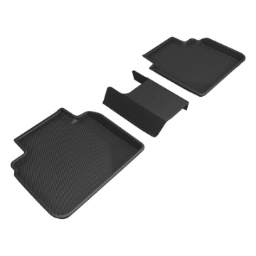 Picture of 3D MAXpider 2023-2024 Honda Accord Kagu 2nd Row Floormats - Black