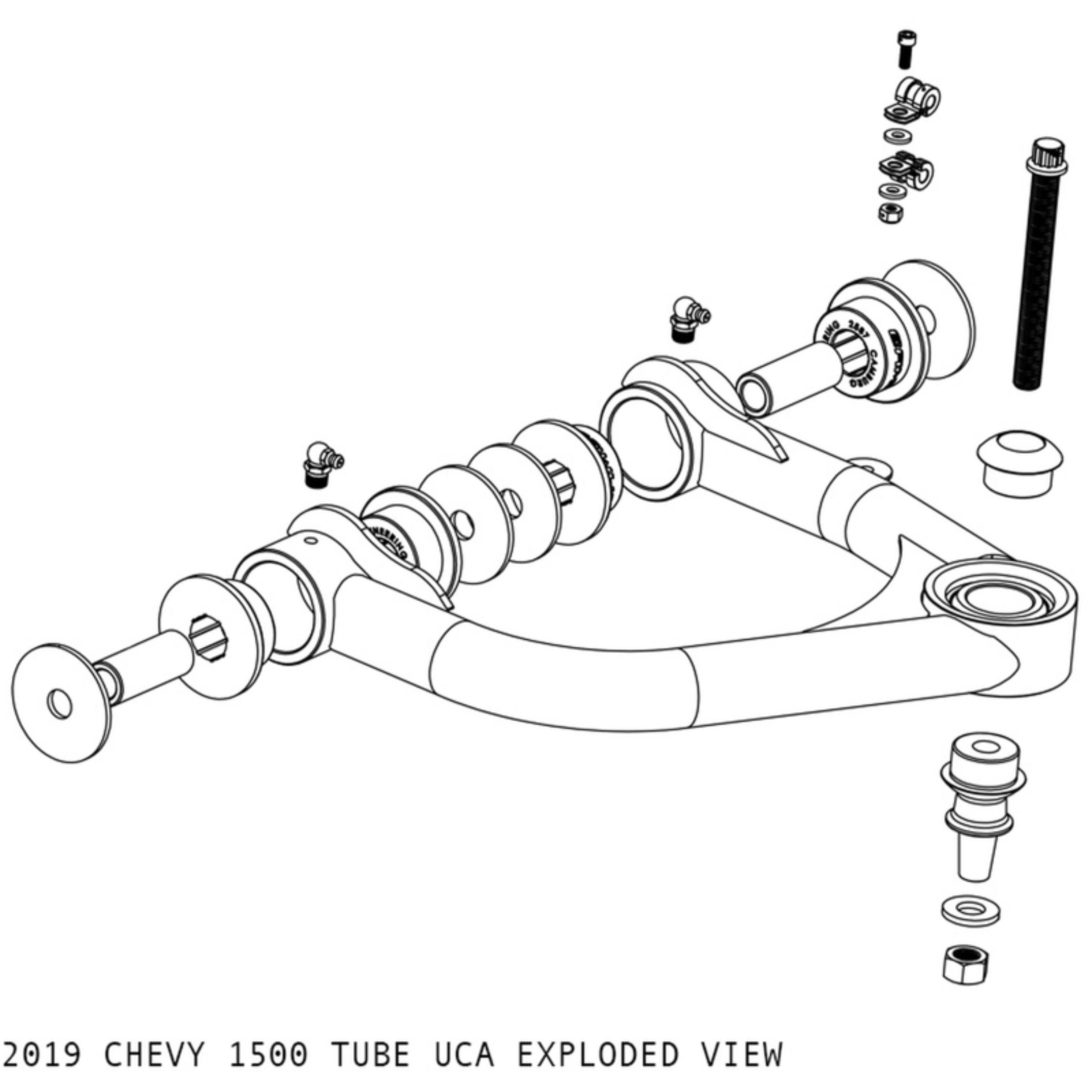 Picture of Performance Series Uniball Upper Control Arm Kit CAM-210065