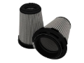 Picture of aFe MagnumFLOW Pro DRY S Air Filter 3-1/2in F x 5in B x 3-1/2in T x 6in H (Pair)