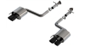 Picture of Borla 15-24 Lexus RC F Axle-Back Exhaust System S-Type - Black Chrome
