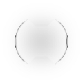 Picture of KC HiLiTES SlimLite 8in. LED Light Shield (Shield Only) - Clear