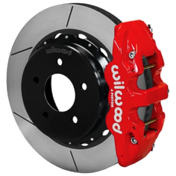 Picture of Wilwood 88-98 GM C1500 Aero4 Rear Brake Kit 14in Rotor - Red