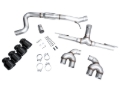Picture of AWE Tuning MK8 Volkswagen Golf R 3in Track Edition Quad Exhaust - Diamond Black Tips