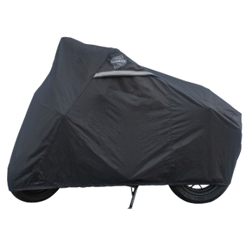 Picture of Dowco Kawasaki Z125,Honda Grom, Honda Monkey WeatherAll Plus Motorcycle Cover - Black
