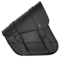 Picture of Willie & Max HD Sportsters,Custom Hard Tails Black Jack Swingarm Bag Dual Shock w/Blk Buckle - Black