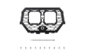 Picture of Diode Dynamics 14-18 Polaris RZR XP Stage Series LED Grille Kit Bracket Kit