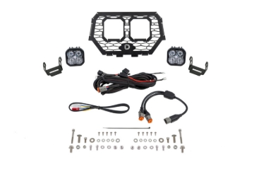 Picture of Diode Dynamics 14-18 Polaris RZR XP Stage Series LED Grille Kit - Sport White Combo