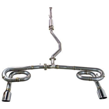 Picture of Remark 2022+ Honda Civic Sport Sedan (FE2) Cat-Back Exhaust - Dual Stainless Steel Tips