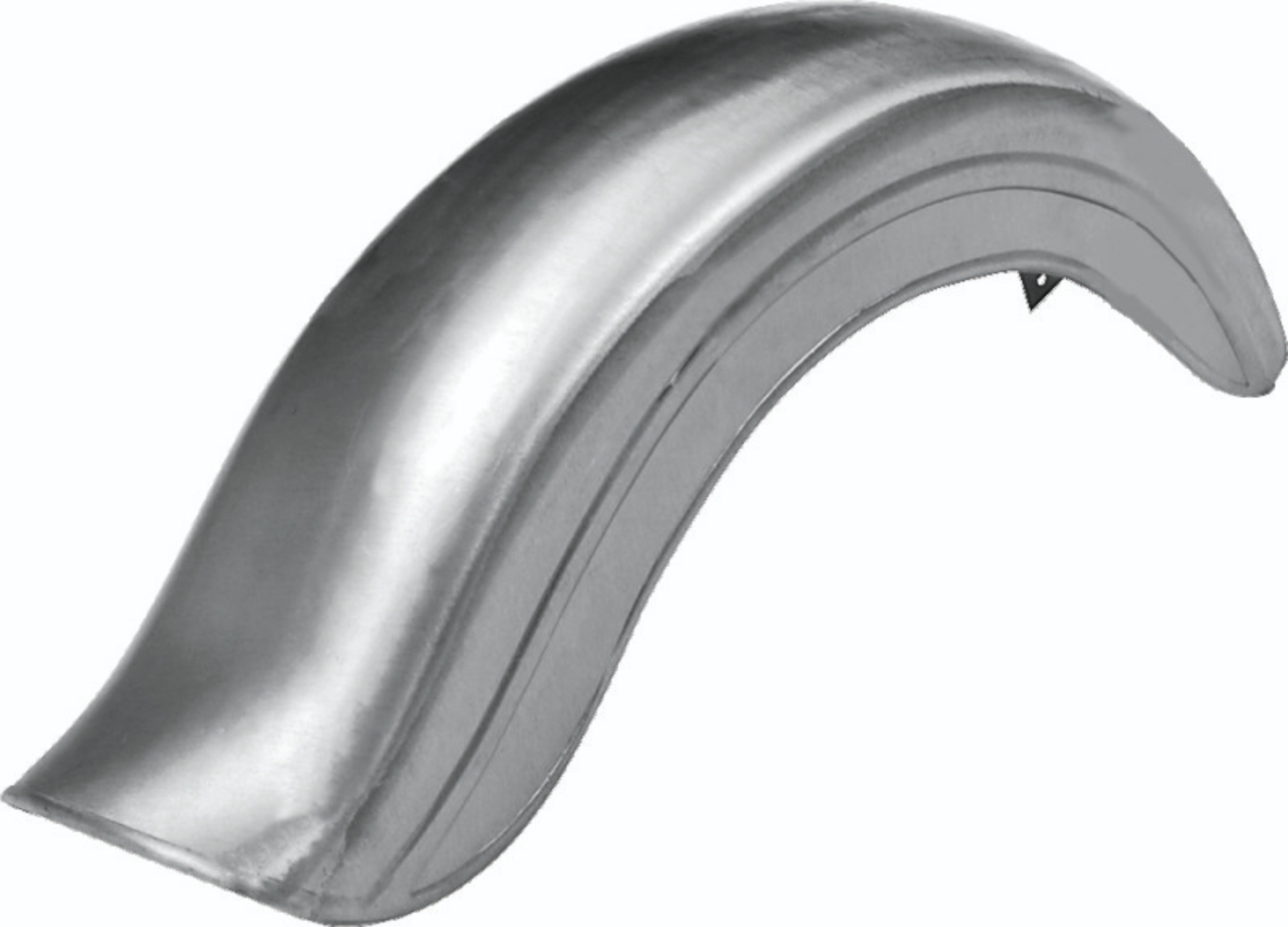 Picture of Bikers Choice Raw Fatbob Rear Fender Left Chain Cut Big Twin Custom
