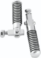 Picture of Bikers Choice 72-81 FX/XL 82-94 FXR 84-00 Softail Chrome Block Mount O-Ring Footpeg Kt 1/2-20 Thread