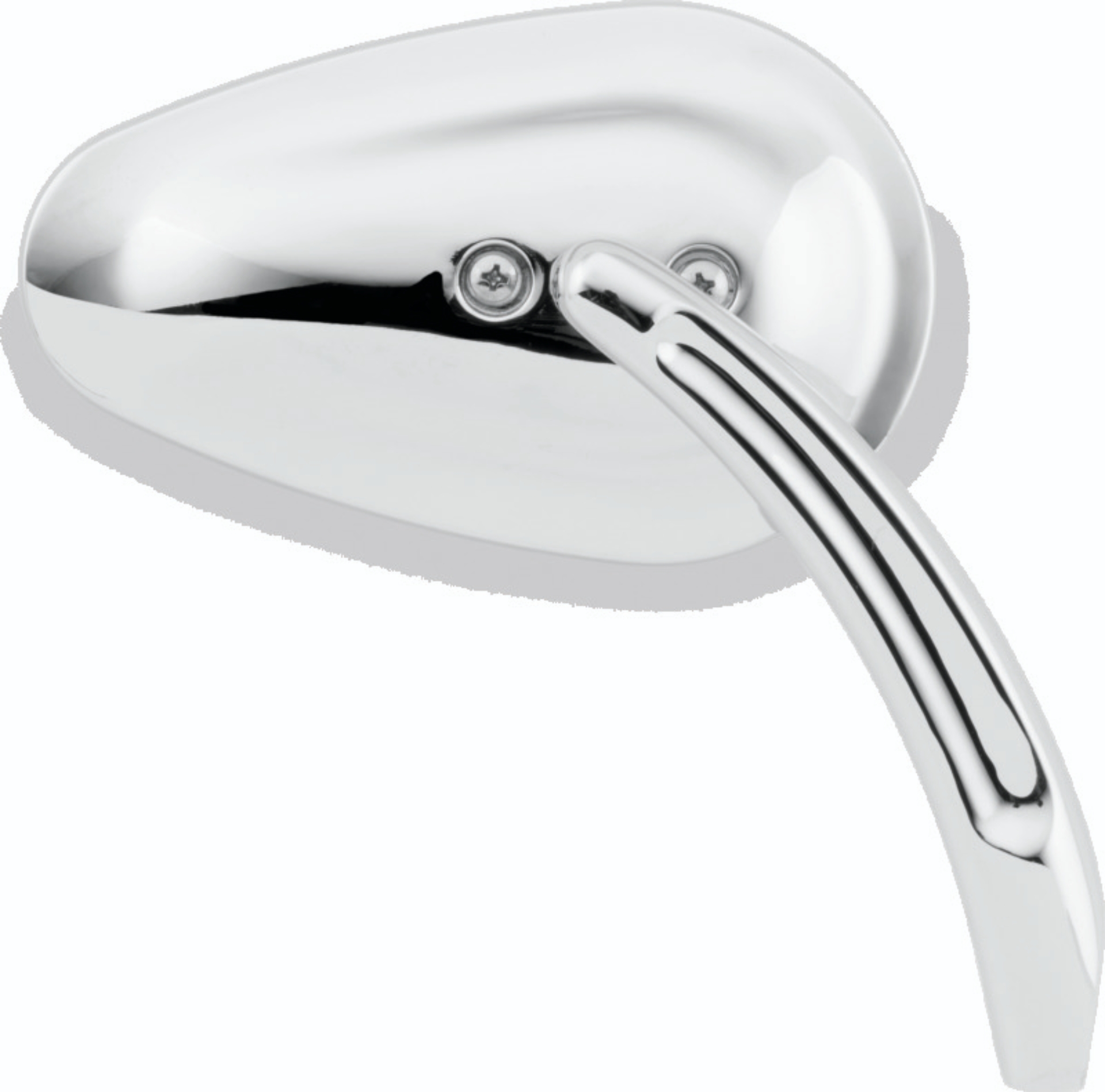 Picture of Bikers Choice 65-Up Chrome Tapered Mirrors Universal Custom Pair