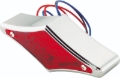 Picture of Bikers Choice Chrome Diamond LED Taillight Red Lens Universal Custom