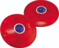 Picture of Bikers Choice 86-17 FLH FLT FLST Red Turn Signal Lens With Blue Dot Pr