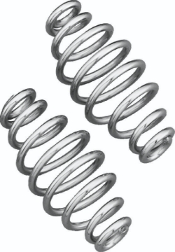 Picture of Bikers Choice 5 Inch Chrome Solo Seat Springs Universal Custom Pr