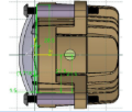 Picture of Oracle 60mm 15W Fog Beam LED Emitter