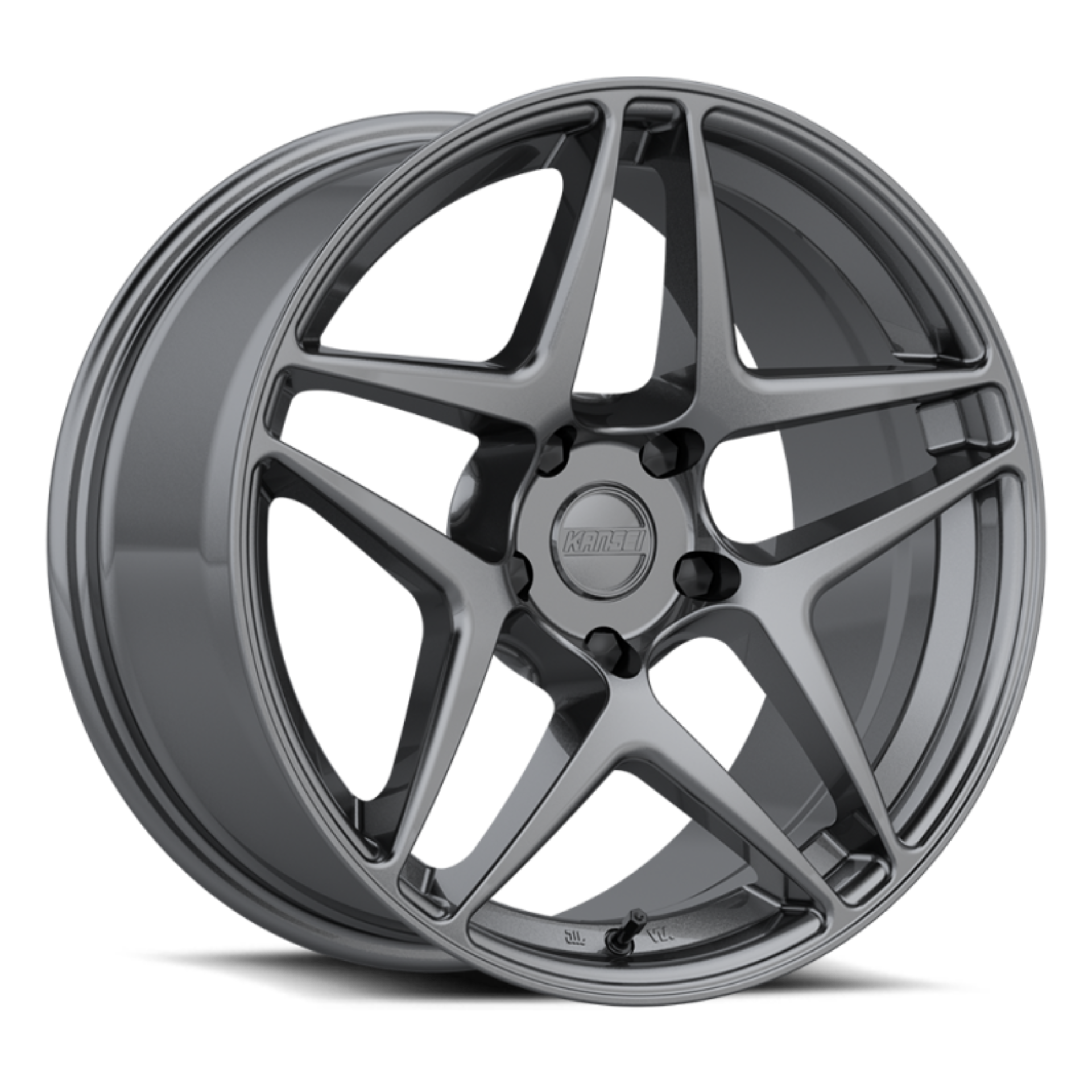 Picture of Kansei K15G Astro 18x8.5 / 5x114.3 / +35 Offset - 73.1mm Bore - Gloss Gunmetal