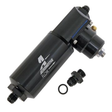 Picture of Aeromotive Universal Filter Combo EFI Regulator 10 Micron AN-06 Flare