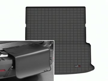 Picture of WeatherTech WT Cargo Liners-Black Floor Mats - 401737SK