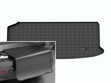 Picture of WeatherTech WT Cargo Liners-Black Floor Mats - 401738SK