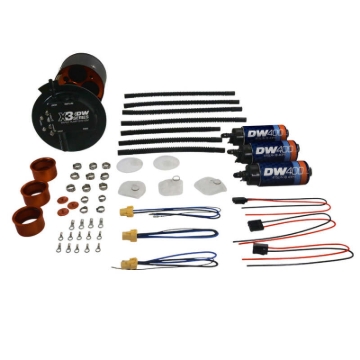Picture of DeatschWerks 2015+ Ford F150 Coyote X3 Series Fuel Pump Module W/ Triple DW400 Fuel Pumps