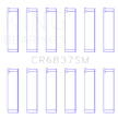 Picture of King Engine Bearings Acura J30A/J32A/J35A/J35Z (Size +0.5) Performance Rod Bearing Set