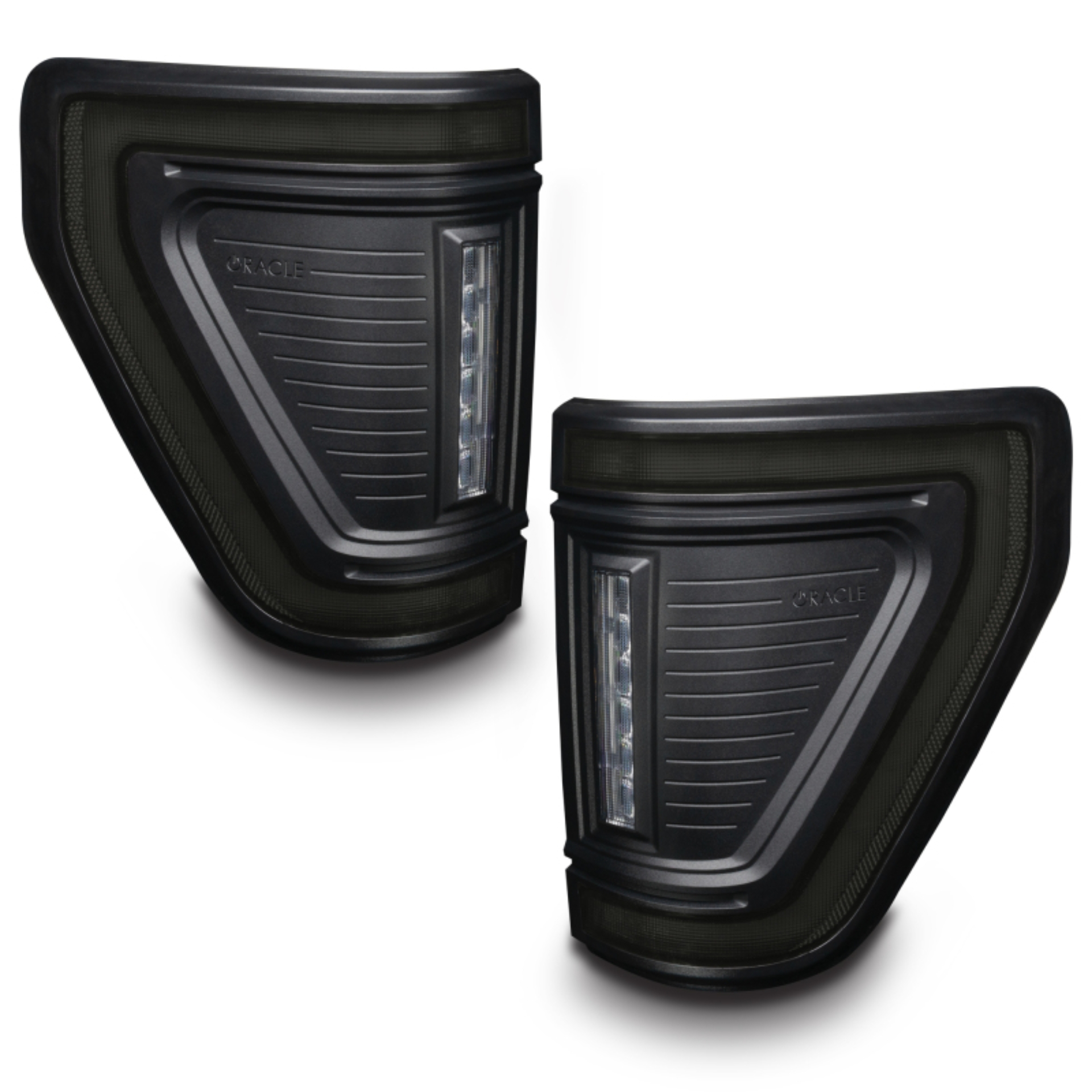 Picture of Oracle Lighting 21-24 Ford F-150 (Black Series) Flush Style LED Tail Lights