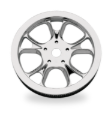 Picture of Performance Machine Belt Pulley 70T x 1.125in Galaxy - Chrome