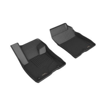 Picture of 3D MAXpider 22-24 Ford Maverick Gasoline Kagu R1 Floormat- Black