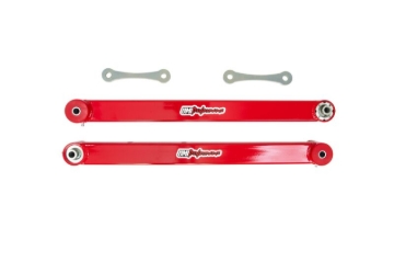 Picture of UMI Performance 78-96 GM B-Body Boxed Extended Length Lower Control Arms w/Poly Bushings - Red