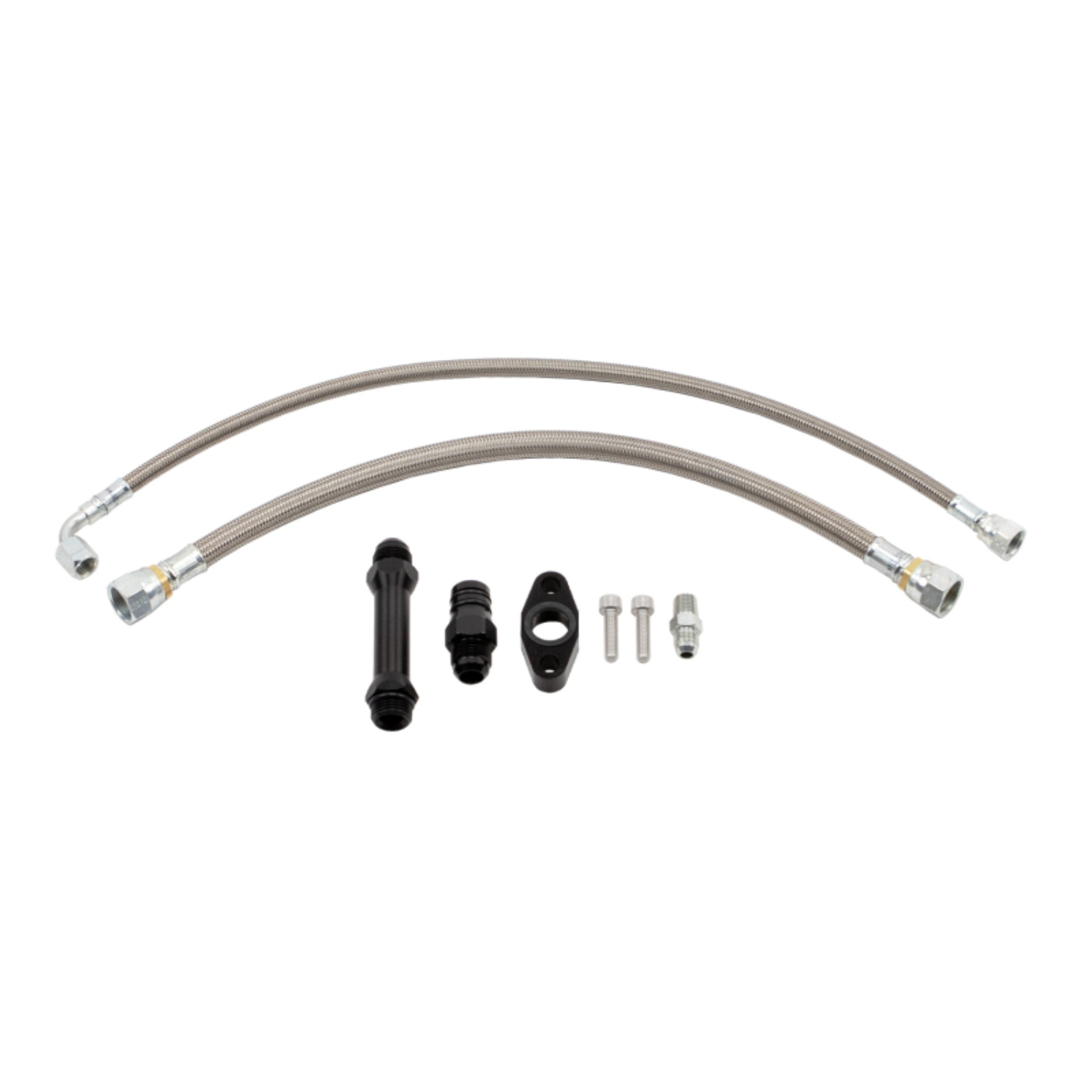Picture of Wehrli Cummins High Mount 2nd Gen Turbo Swap Oil Line Kit