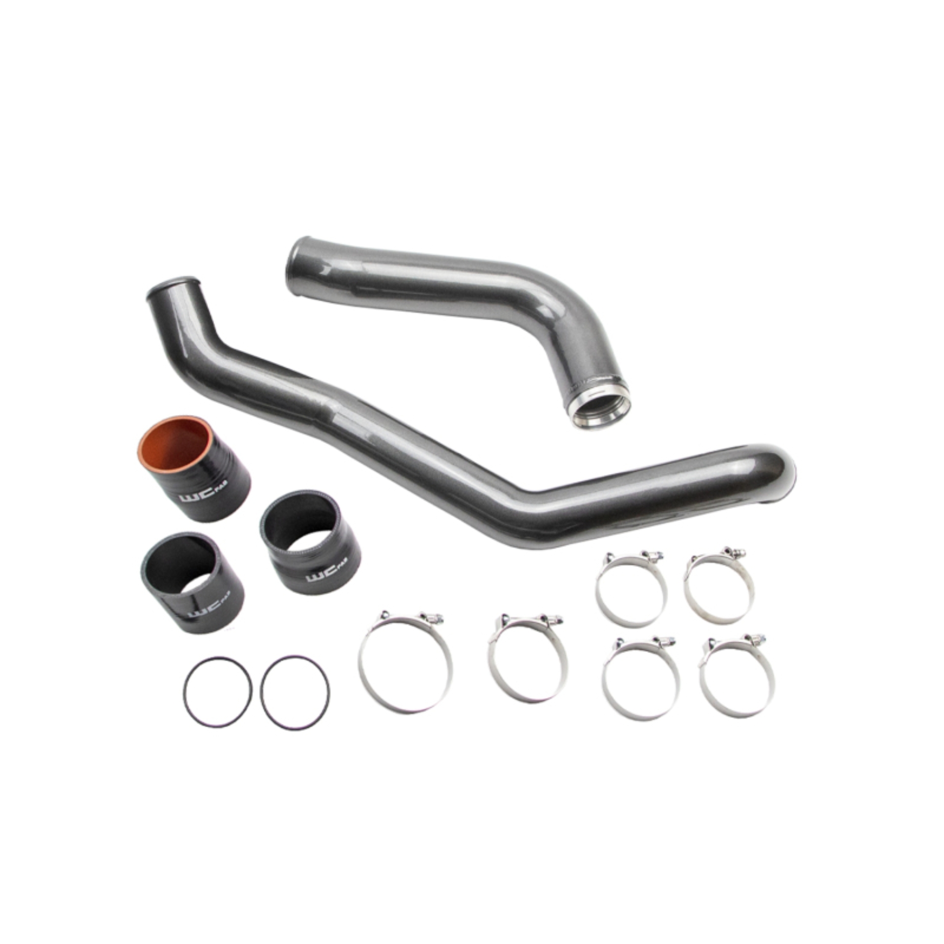 Picture of Wehrli 17-19 Duramax L5P Stage 1 High Flow Bundle Kit - WCFab Grey