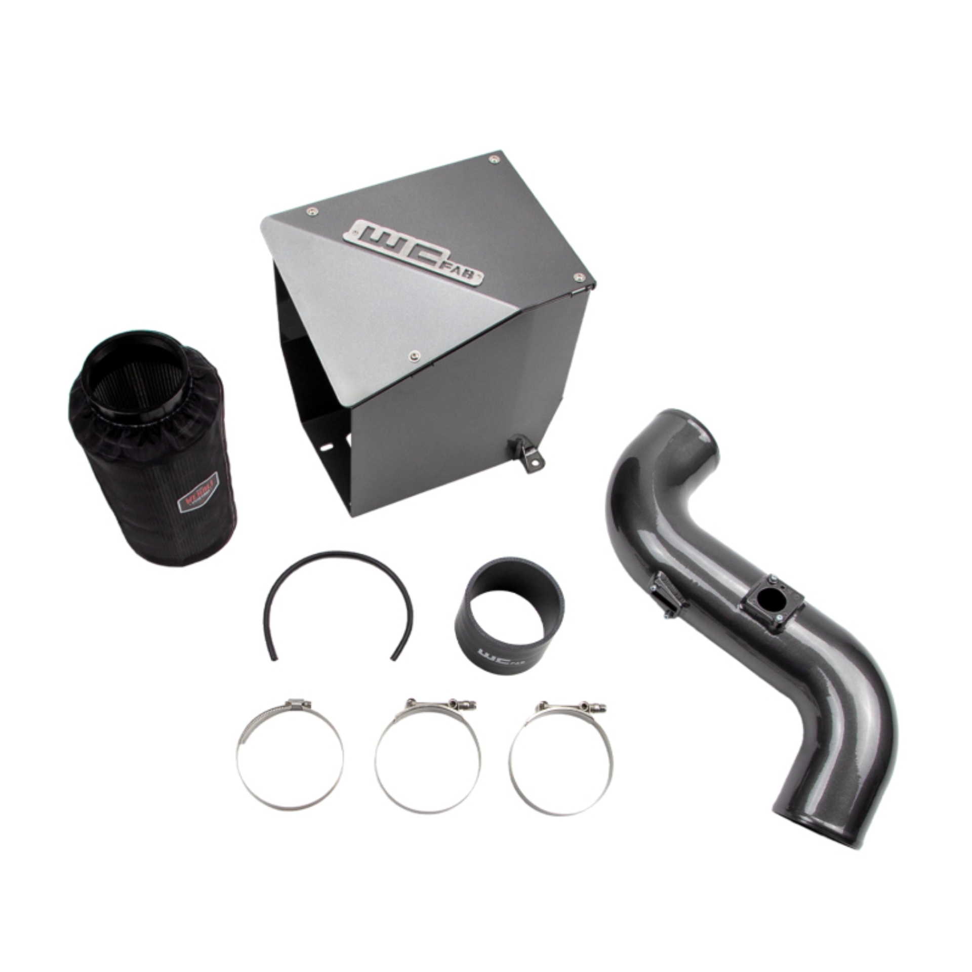 Picture of Wehrli 11-16 Duramax LML 4in Intake Kit - Bengal Grey