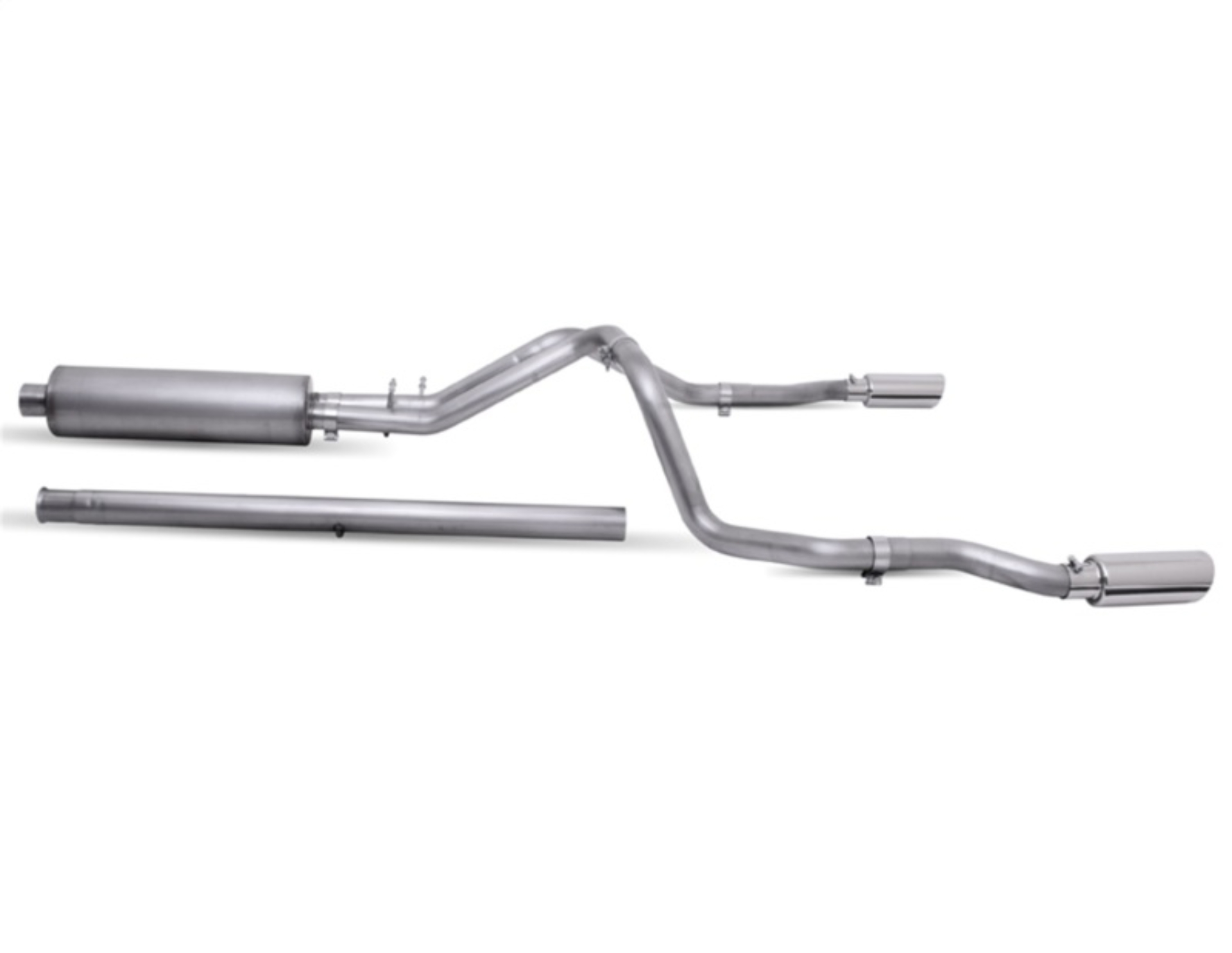 Picture of Gibson 20-22 Silverado/GMC Sierra 2500 HD 6.6L Crew Cab (Long Bed) Cat-Back Dual Split Exhaust