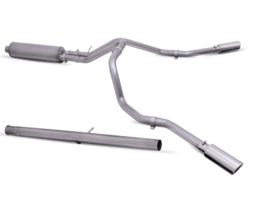 Picture of Gibson 20-22 Silverado/GMC Sierra 2500 HD 6.6L Crew Cab (Long Bed) Cat-Back Dual Extreme Exhaust