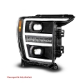 Picture of ANZO 21-23 Ford F150 LED Projector Headlight w/Switchback+Sequential - Black (Passenger Side Only)