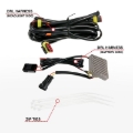 Picture of ANZO 19-21 GMC Sierra 1500 LED Projector Headlight w/Switchback+Sequential - Black