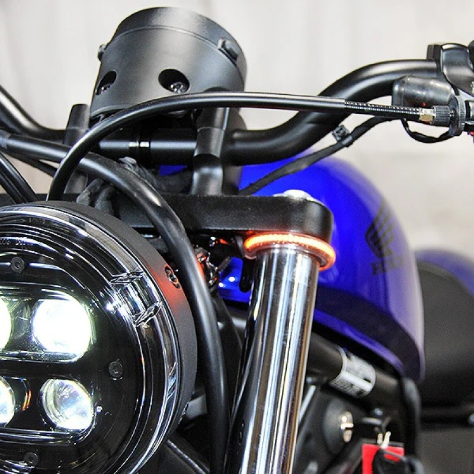 Picture of New Rage 17+ Honda Rebel 500 Front Turn Signals