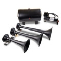 Picture of Kleinn Triple Black Horn Kit w/ 150 PSI Waterproof 5.0 gal Air Tank