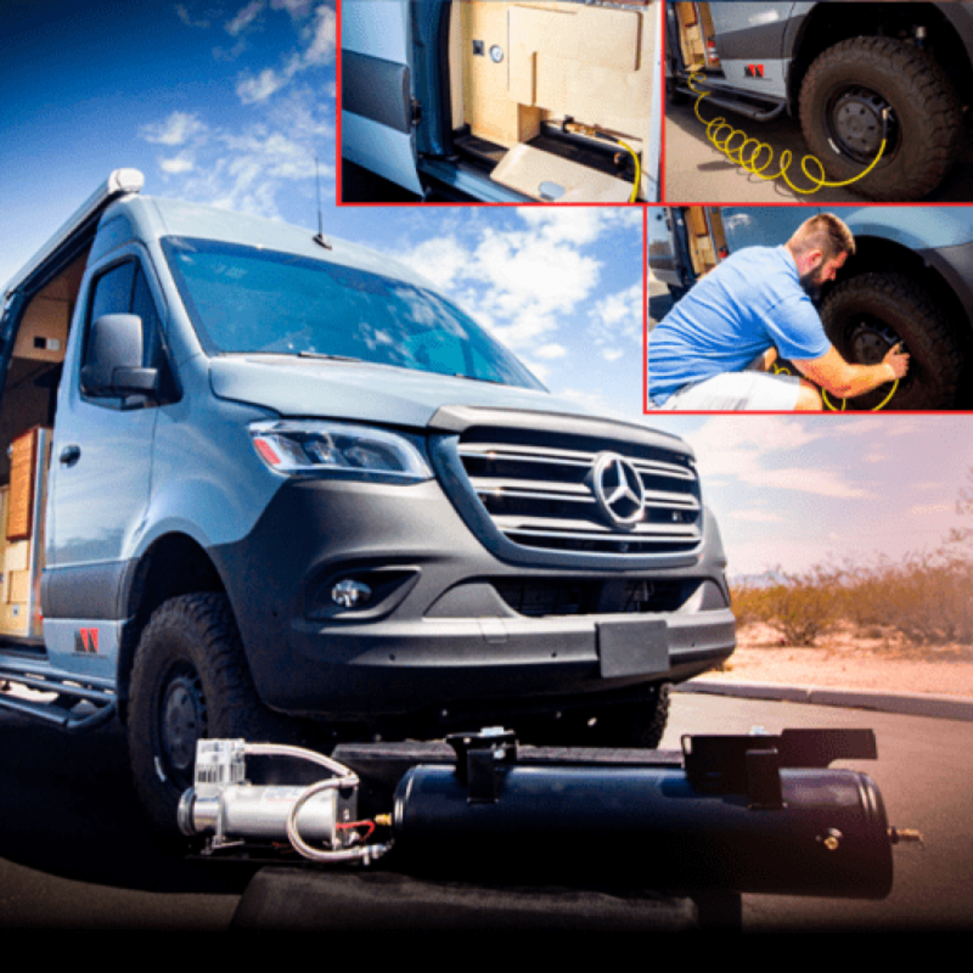 Picture of Kleinn 06-25 Mercedes Sprinter Onboard Air System