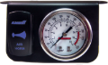 Picture of Kleinn Panel mounted 160 PSI gauge w/ an illuminated BLUE Momentary rocker switch