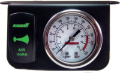 Picture of Kleinn Panel Mounted 160 PSI Gauge w/ an Illuminated GREEN Momentary Rocker Switch