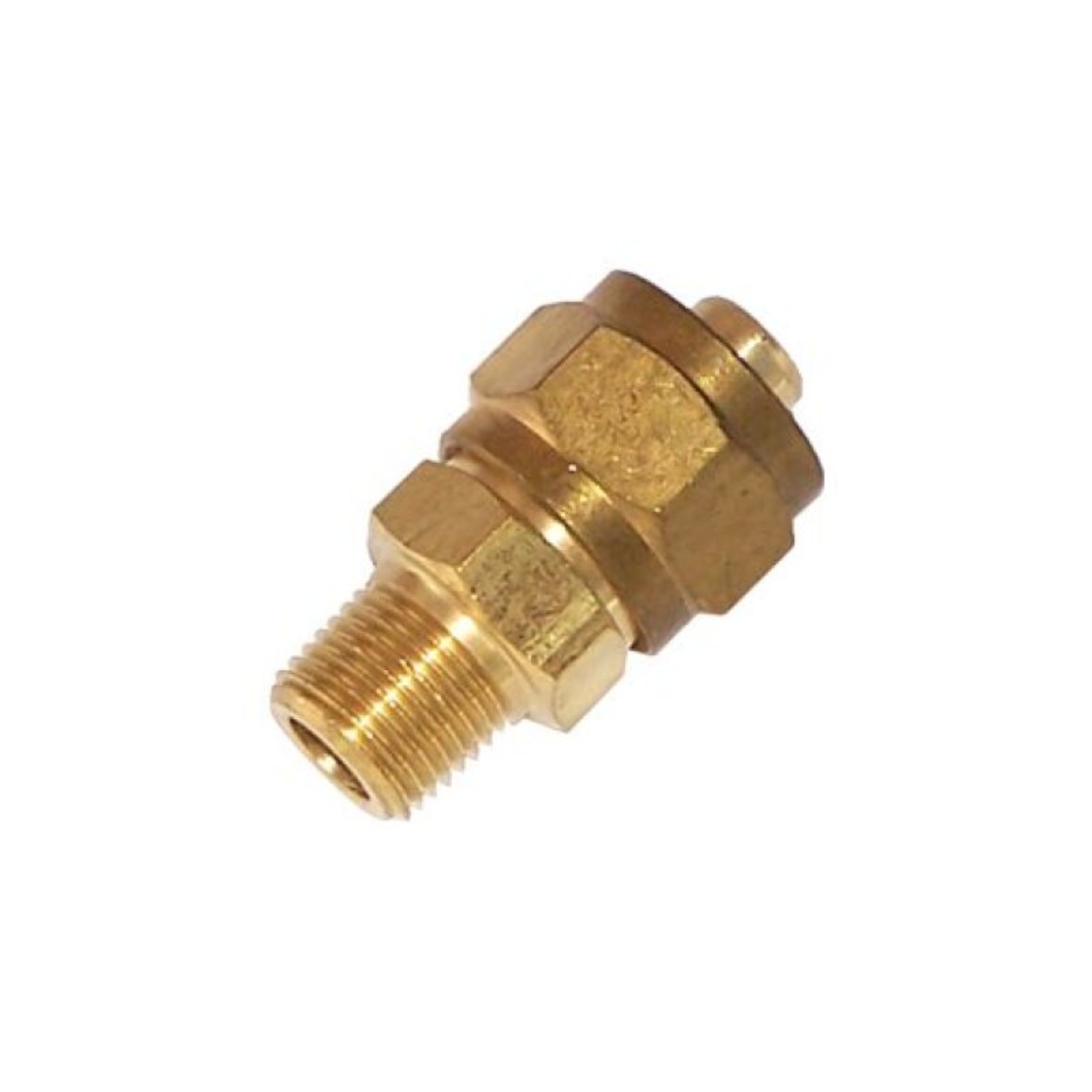 Picture of Kleinn 1/2In OD Tubing 1/4In M NPT Straight Compression Fitting