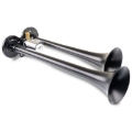 Picture of Kleinn Black Dual Horn/ 15In/12.25In - XCR2.0 Coated Zinc Alloy