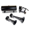 Picture of Kleinn Dual Black Horn Kit w/ 150 PSI Air Compressor / 1.5 gal Air Tank